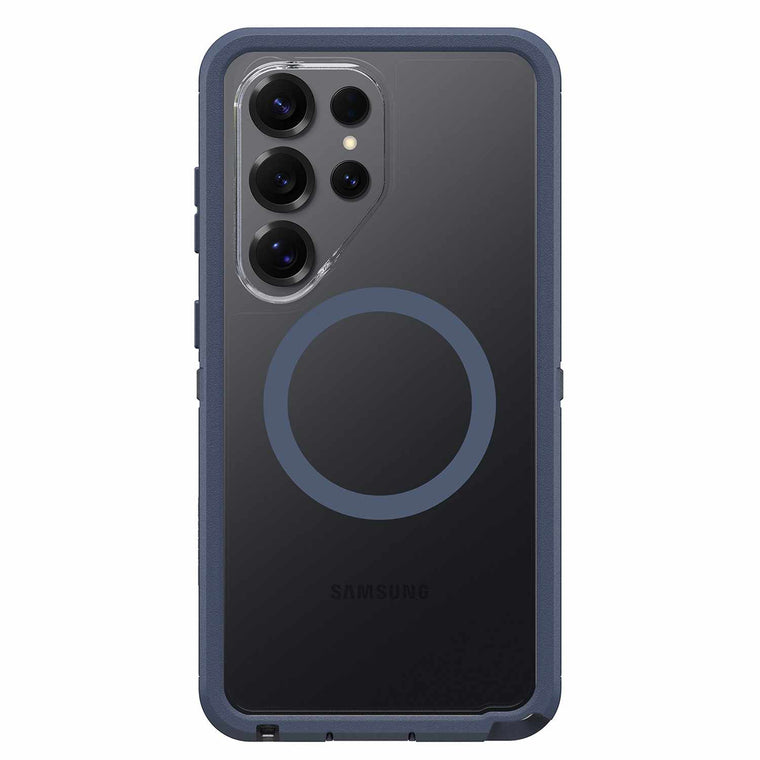 OtterBox Defender Pro XT Clear Case w/Magnets Baby Blue Clear for Samsung Galaxy S26 Ultra