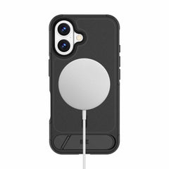 Blu Element Armour Ultra MagSafe w/Kickstand Case Black for iPhone 16