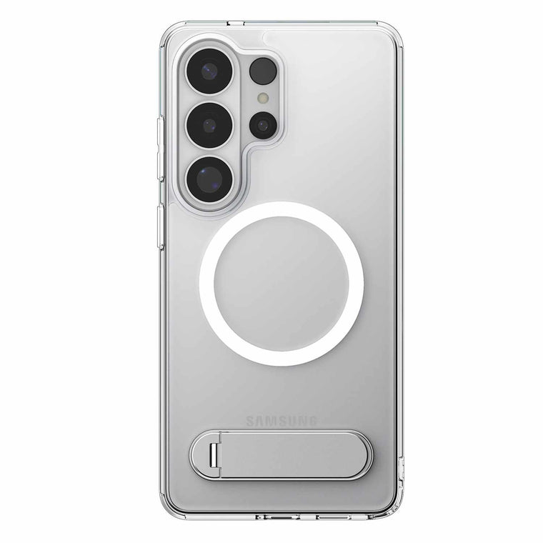 Spigen Slim Armor Essential S Case w/Magnets Clear White for Samsung Galaxy S26 Ultra