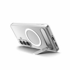 Spigen Slim Armor Essential S Case w/Magnets Clear White for Samsung Galaxy S26