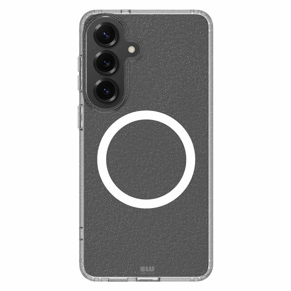 Blu Element Dropzone Rugged Glitter Case w/Magnets Clear for Samsung Galaxy S26