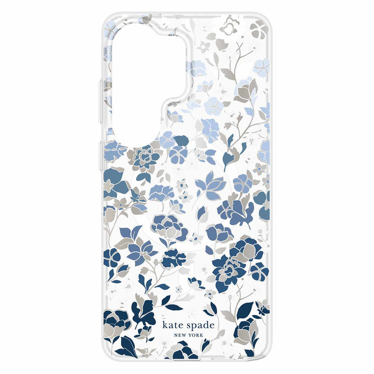 Kate Spade Protective Case w/Magnets Flowerbed Blue for Samsung Galaxy S26 Ultra