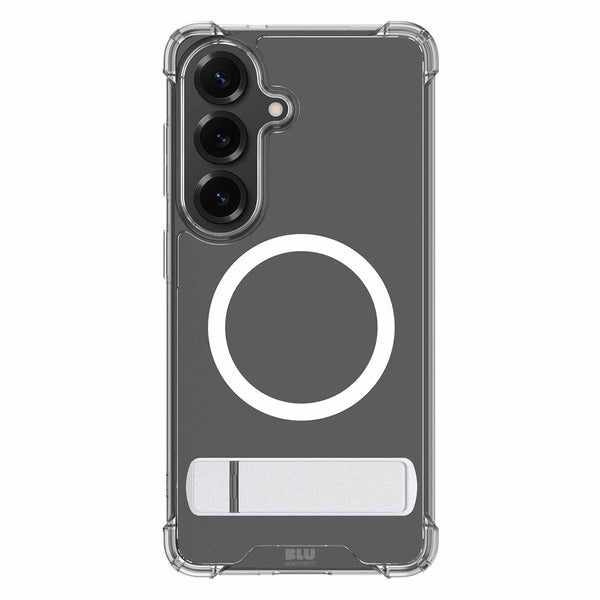 Blu Element Dropzone Rugged Kickstand Case w/Magnets Clear for Samsung Galaxy S26+