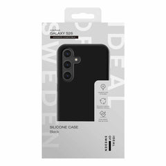 Ideal of Sweden Silicone Case Compatible w/Magnets Black for Samsung Galaxy S26