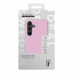 Ideal of Sweden Silicone Case Compatible w/Magnets Bubblegum Pink for Samsung Galaxy S26
