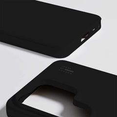 Ideal of Sweden Silicone Case Compatible w/Magnets Black for Samsung Galaxy S26 Ultra