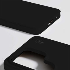 Ideal of Sweden Silicone Case Compatible w/Magnets Black for Samsung Galaxy S26 Ultra