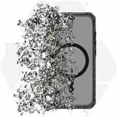 ITSKINS Hybrid_R Magsafe Clear Case Smoke for iPhone 17e/iPhone 16e