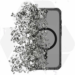 ITSKINS Hybrid_R Magsafe Clear Case Smoke for iPhone 17e/iPhone 16e