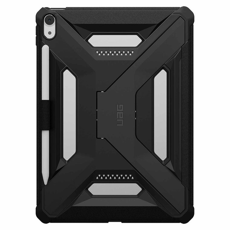 UAG Scout+ Case with Kickstand Black for iPad Air 11 2025 (7th Gen)/2024 (6th Gen)