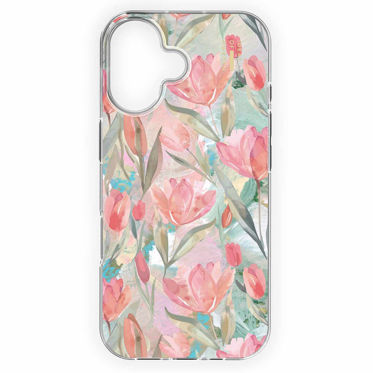 Ideal of Sweden Printed Clear MagSafe Case Tulip Bloom for iPhone 17