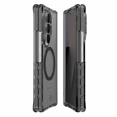 ITSKINS Hybrid_R Hinge Clear w/Magnets Case Smoke for Samsung Galaxy Z Fold8 Ultra