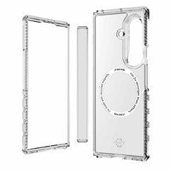 ITSKINS Hybrid_R Hinge Clear w/Magnets Case for Samsung Galaxy Z Fold8 Ultra