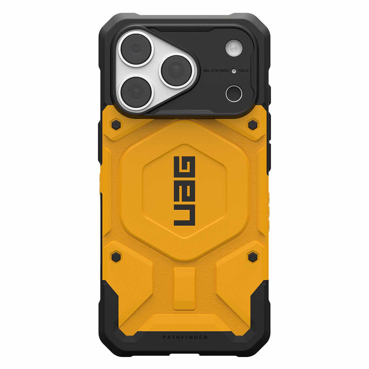UAG Pathfinder MagSafe Rugged Case Heritage Yellow for iPhone 18 Pro/17 Pro