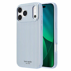Kate Spade Protective MagSafe Case Stripe Diamond Blue for iPhone 18 Pro/17 Pro