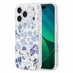 Kate Spade Protective MagSafe Case Flowerbed Blue for iPhone 18 Pro/17 Pro