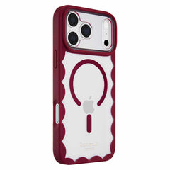 Kate Spade Scallop MagSafe Case Cherry Glaze for iPhone 18 Pro/17 Pro