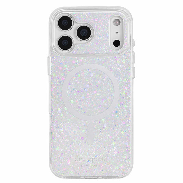 Kate Spade Protective MagSafe Case Chunky Glitter Iridescent for iPhone 18 Pro Max/17 Pro Max