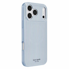 Kate Spade Protective MagSafe Case Stripe Diamond Blue for iPhone 18 Pro Max/17 Pro Max