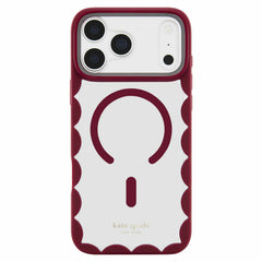 Kate Spade Scallop MagSafe Case Cherry Glaze for iPhone 18 Pro Max/17 Pro Max