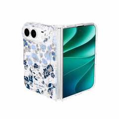 Kate Spade Protective MagSafe Case Flowerbed Blue for iPhone Duo