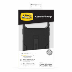 OtterBox Commuter Grip MagSafe Case Black for iPhone 18 Pro Max/17 Pro Max
