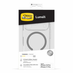 OtterBox Lumen Clear MagSafe Case Clear for iPhone 18 Pro/17 Pro