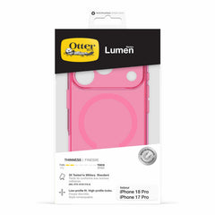 OtterBox Lumen Clear MagSafe Case Heartspur Pink for iPhone 18 Pro/17 Pro