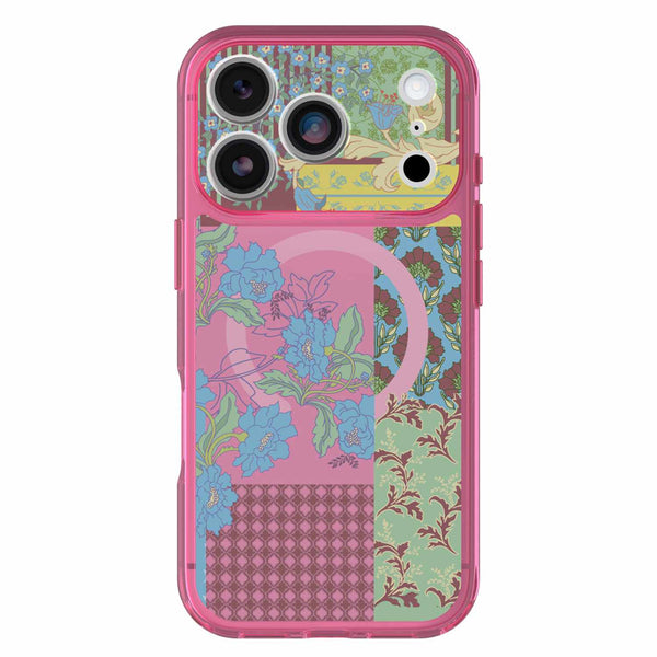 OtterBox Lumen Clear MagSafe Case Patchwork Petals for iPhone 18 Pro/17 Pro