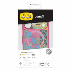 OtterBox Lumen Clear MagSafe Case Patchwork Petals for iPhone 18 Pro/17 Pro