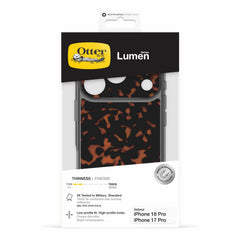 OtterBox Lumen Clear MagSafe Case Tortoise for iPhone 18 Pro/17 Pro