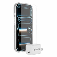 OtterBox Protection+Power Kit (Lumen Clear Case w/Glass + Wall Charger 30W) for iPhone 18 Pro/17 Pro
