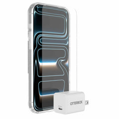 OtterBox Protection+Power Kit (Lumen Clear Case w/Glass + Wall Charger 30W) for iPhone 18 Pro Max/17 Pro Max