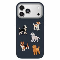 OtterBox Symmetry Cactus Leather Embroidery MagSafe Case Barskerville for iPhone 18 Pro Max/17 Pro Max