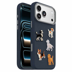 OtterBox Symmetry Cactus Leather Embroidery MagSafe Case Barskerville for iPhone 18 Pro Max/17 Pro Max