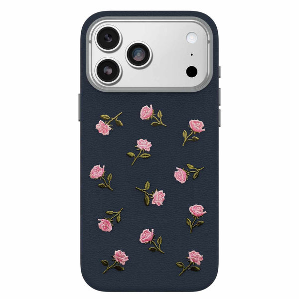 OtterBox Symmetry Cactus Leather Embroidery MagSafe Case Manor Bloom for iPhone 18 Pro Max/17 Pro Max
