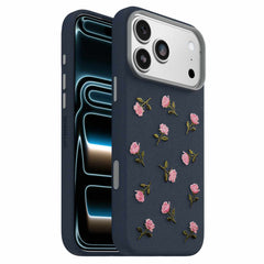 OtterBox Symmetry Cactus Leather Embroidery MagSafe Case Manor Bloom for iPhone 18 Pro Max/17 Pro Max