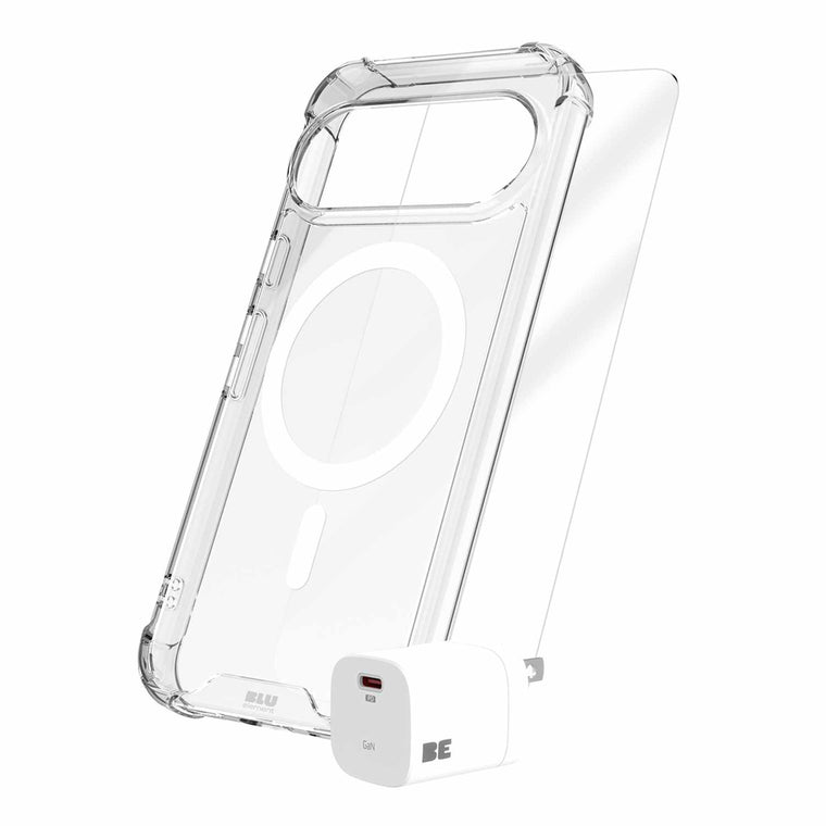 Blu Element Total Protection Bundle Pack Clear for Google Pixel 11 Pro