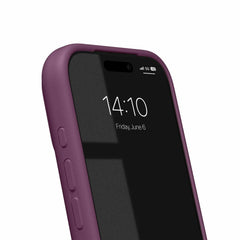 Ideal of Sweden Soft Swirl MagSafe Case Velvet Plum for iPhone 18 Pro Max/17 Pro Max