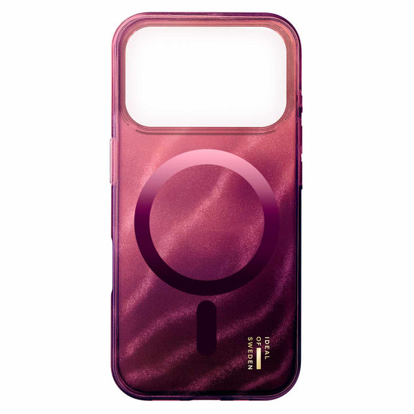 Ideal of Sweden Glitter Glow MagSafe Case Cherry Lacquer for iPhone 18 Pro Max/17 Pro Max