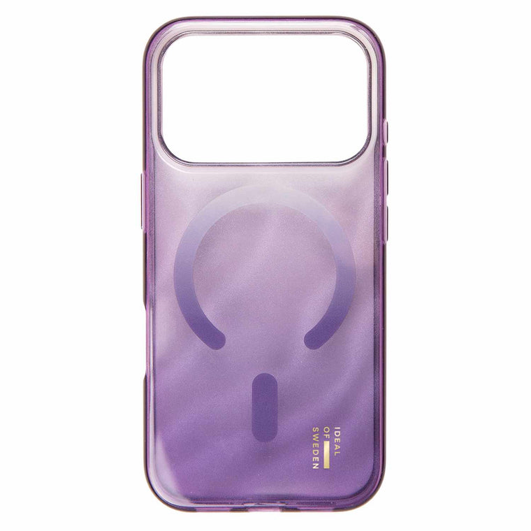 Ideal of Sweden Glitter Glow MagSafe Case Amethyst Mist for iPhone 18 Pro Max/17 Pro Max