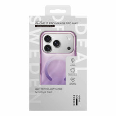 Ideal of Sweden Glitter Glow MagSafe Case Amethyst Mist for iPhone 18 Pro Max/17 Pro Max