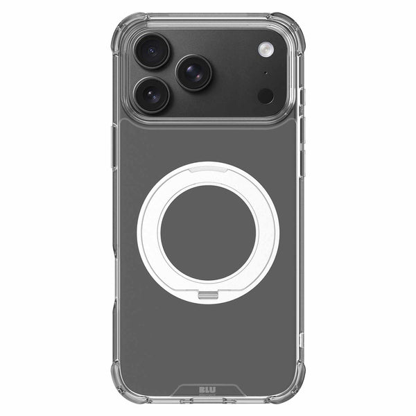 Blu Element DropZone Rugged MagSafe w/360 Degree Rotatable Kickstand Case Clear for iPhone 18 Pro Max/17 Pro Max