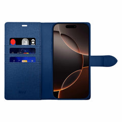 Blu Element Folio 2-in-1 Case Lazuli Blue for iPhone 18 Pro/17 Pro