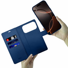 Blu Element Folio 2-in-1 Case Lazuli Blue for iPhone 18 Pro/17 Pro