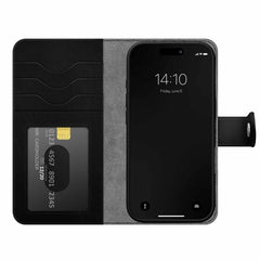 Ideal of Sweden Magnet Wallet MagSafe Case Black for iPhone 18 Pro/17 Pro
