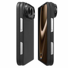 ITSKINS Supreme_R Eclipse Stand MagSafe Case Black for iPhone Duo