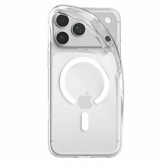 Spigen Crystal Flex MagFit Case Clear White for iPhone 18 Pro/17 Pro