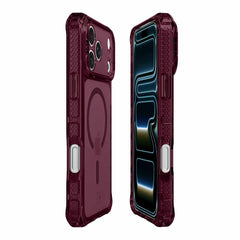 ITSKINS Hybrid_R Vapor MagSafe Case Plum for iPhone 18 Pro/17 Pro