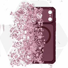 ITSKINS Hybrid_R Vapor MagSafe Case Plum for iPhone 18 Pro/17 Pro